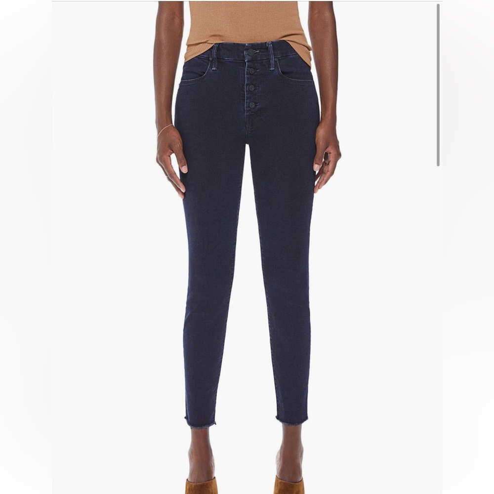 Mother Pixie Fray Ankle Jeans